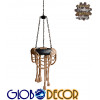 GloboStar RUNNER Vintage Industrial �������� ��������� ������ �������� 6 x E27 ����� �� ���� ������ �45 x Y60cm - (01115)