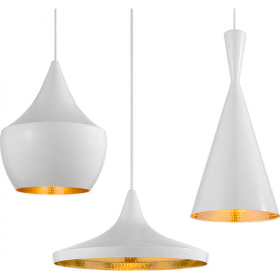 GloboStar SHANGHAI WHITE SET 3 �������� �������� ��������� ������ ������� 3 x E27 ����� ��������� ������� - (01026)