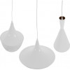 GloboStar SHANGHAI WHITE SET 3 �������� �������� ��������� ������ ������� 3 x E27 ����� ��������� ������� - (01026)