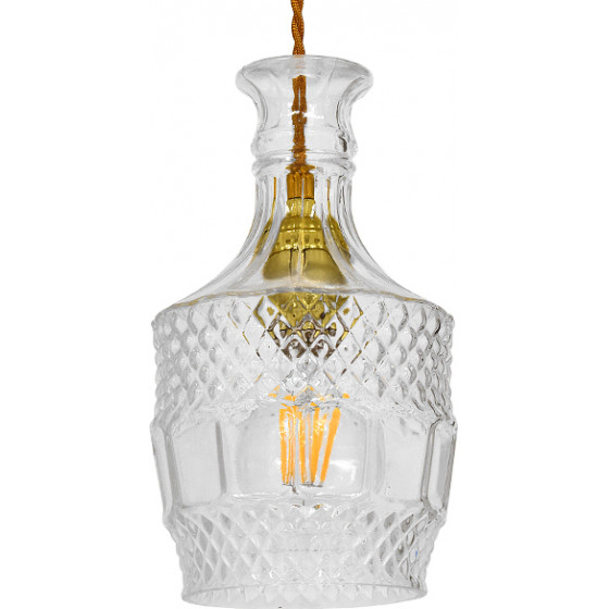 GloboStar WHISKEY Vintage �������� ��������� ������ �������� 1 x E27 ������� ������� �13 x �22cm - (01513)
