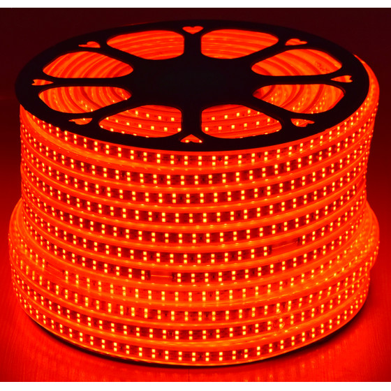GloboStar Wide ������ ������ ������ Epistar LED SMD 2835 1m 24W/m 180LED/m 3144lm/m 120� DC 230V ��������� IP68 ������� Dimmable - (70514)
