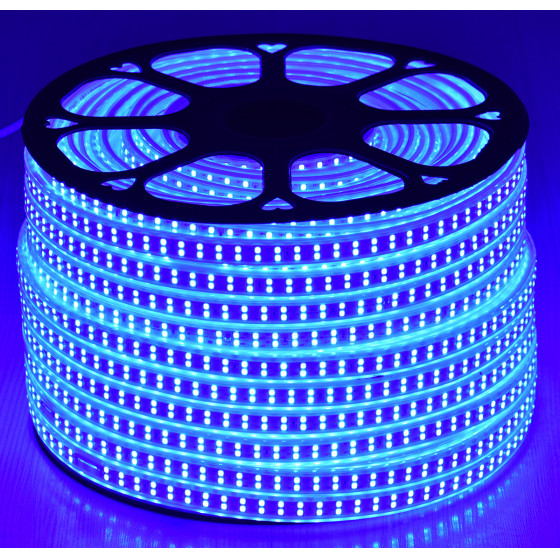 GloboStar Wide ������ ������ ������ Epistar LED SMD 2835 1m 24W/m 180LED/m 3144lm/m 120� DC 230V ��������� IP68 ���� Dimmable - (70516)