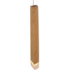 GloboStar WOODFALLS �������� �������� ��������� ������ �������� LED ���� ������ �10 x �10 x �33cm - (01252)
