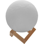 GloboStar ���������������� ������������ �������� ��������� ���� 3D Moon 20cm RGBW ������������� �� �������� ����������� - (07030)