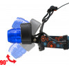 GloboStar ����������������� ����� ������� LED 1 x CREE XHP50 20W & 2 x CREE COB 10W 3000lm �� 3 Modes - PIR ���������-��������� ������� & 2 x ��������� 18650 2400mAh Li-ion ���������� IP54 ����� ����� 6000K - (79056)