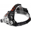 GloboStar ����� ������� ����������������� LED CREE XML2-T6 Chip 30 Watt 3000lm �� 2 x 18650 ��������� 6000mAh ����� ����� 6000K - (79057)