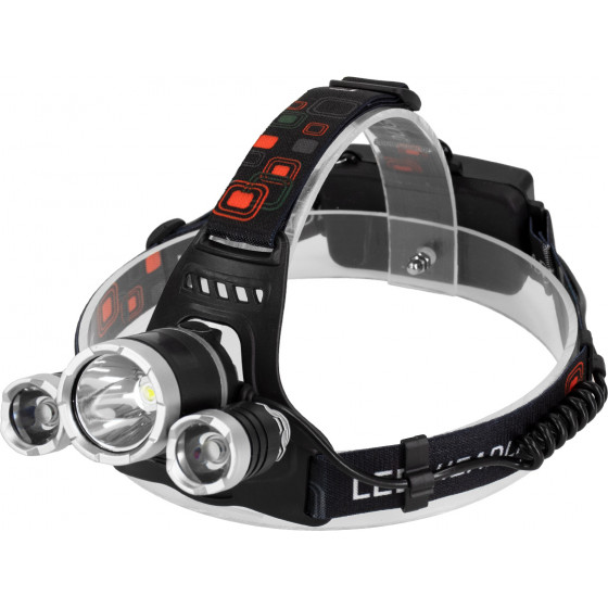 GloboStar ����� ������� ����������������� LED CREE XML2-T6 Chip 30 Watt 3000lm �� 2 x 18650 ��������� 6000mAh ����� ����� 6000K - (79057)