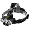 GloboStar ����� ������� ����������������� LED CREE XML2-T6 Chip 50 Watt 5000lm �� 2 x 18650 ��������� 5200mAh ����� ����� 6000K - (79058)