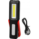 GloboStar ������� ����������������� ����� LED COB 6W 300lm �� ������� & 1 �������� 18650 2400 mAh Li-ion ����� ����� 6000K - (79018)