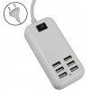 GloboStar ��������� USB 6 ������ �� ON / OFF �������� 4A 20 Watt 5V DC ������ - (69998)