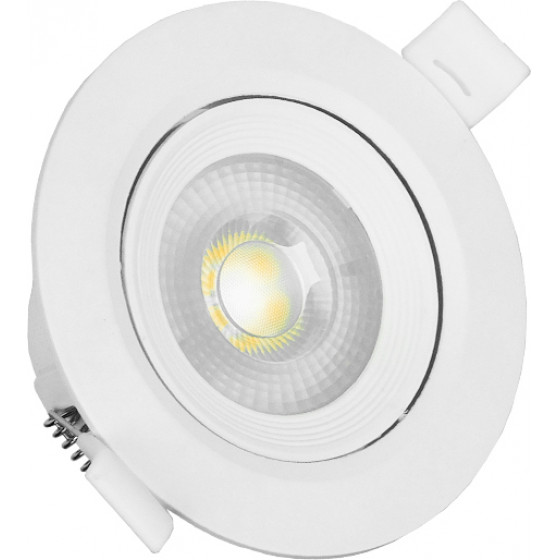 GloboStar ��������� LED Spot ������ Mini Downlight 5W 230v 500lm 50� �� ��������� ���� �9 ������ ����� 4500k - (01881)