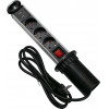 GloboStar ������� ���������� ���������� �� 3 ������ ��������� EU ����� AC 230V Max 3000W & 2 ������� USB DC 5V Max 3A 18W & ������������ �������� �n/Off - (79630)