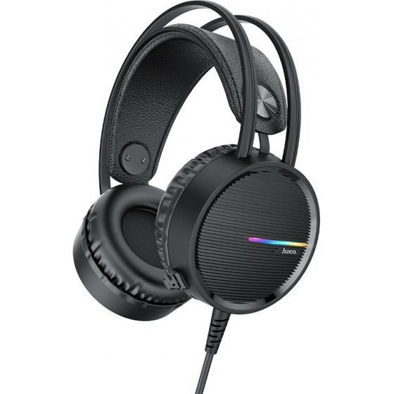 Hoco ��������� Stereo Gaming W100 Touring 3.5mm �� ��������� ������� ������� ���� ��� LED ������� �����