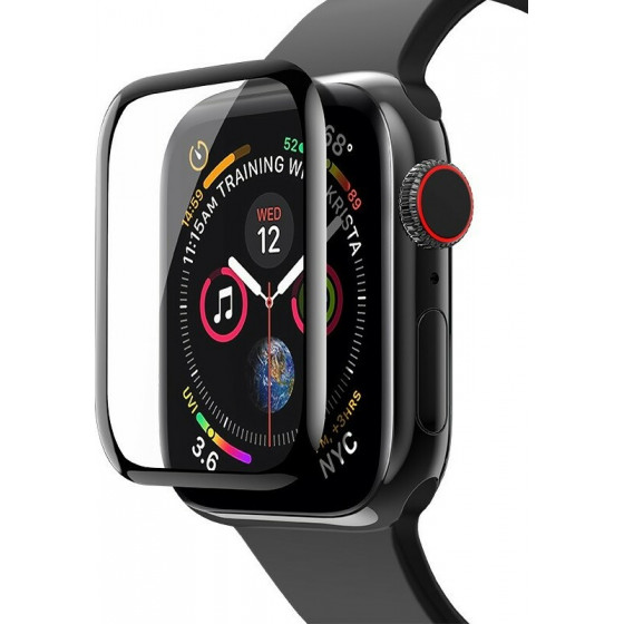 Hoco Tempered Glass 0.15mm Curved Silk Screen 44mm ��� Apple Watch 4 ����� - (6957531093015)