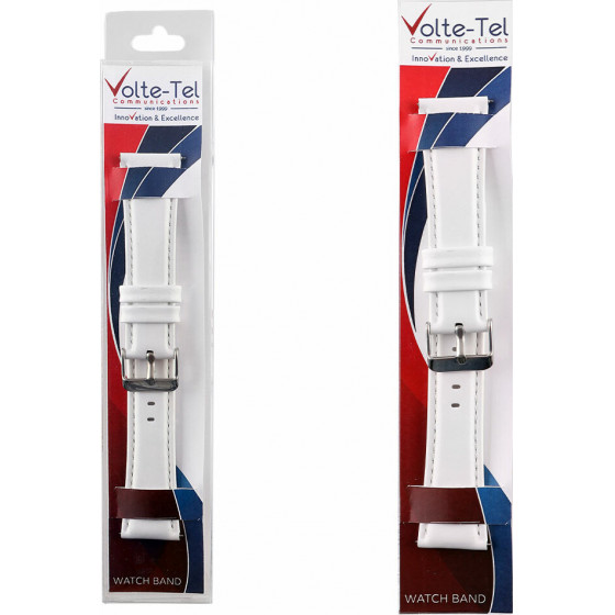 Volte-Tel ������� �������� ��������� Samsung Watch 45/46/47mm Gear S3/Gear 2 R380/R381/R382 22mm White - (5205308289071)