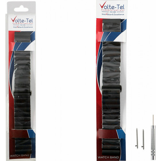 Volte-Tel ������� �������� ���������� ������ Samsung Watch 45/46/47mm Gear S3/ Huawei 2/ 2 Pro / Amazfit Pace/ Stratos 22mm Black - (5205308288913)