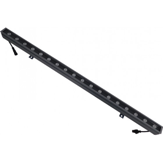 GloboStar LED Wall Washer �������������� �������� 100cm GENIUS DMX512 24W CREE 24v 2400lm ������ 10-30� ������ ��������� IP66 RGB - (05107)