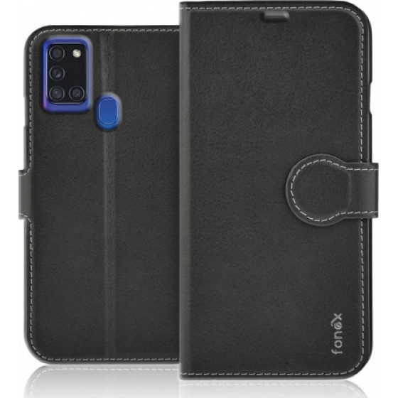 Fonex Book Identity Samsung A21S Black - (BOOKID1482B)