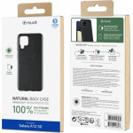 Muvit Bambootek Samsung A12 Storm Black Backcover - (MCBKC0218)