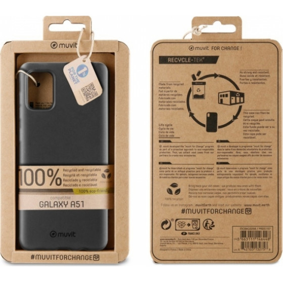 Muvit Recycletek Samsung A51 Thunder Backcover - (MCBKC0154)
