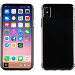 Muvit Tpu Crystal Iphone X / Xs Trans Black Special Edition Backcover - (Mucry0169)