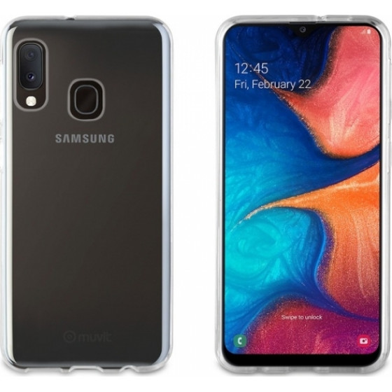 Muvit Tpu Crystal Soft Samsung A20e Trans Backcover - (MUCRS0229)