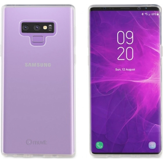 Muvit Tpu Crystal Soft Samsung Note 9 Trans Backcover - (MUCRS0171)