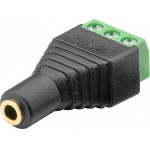 Goobay ����� 3.5mm �� Terminal Block 3-pin 10��� - (76746)