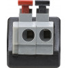 Goobay ����� BNC �������� �� terminal block 2pin push-down 10��� - (76750)
