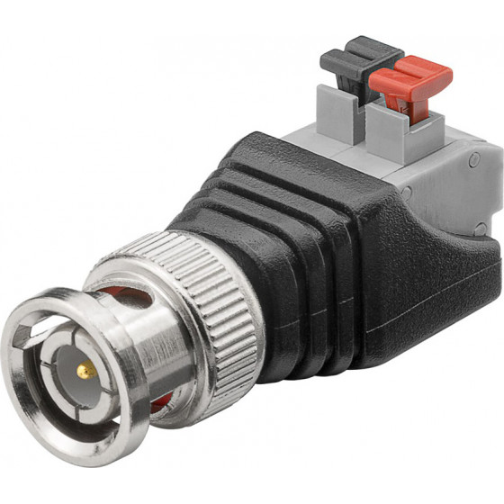 Goobay ����� BNC �������� �� terminal block 2pin push-down 10��� - (76750)