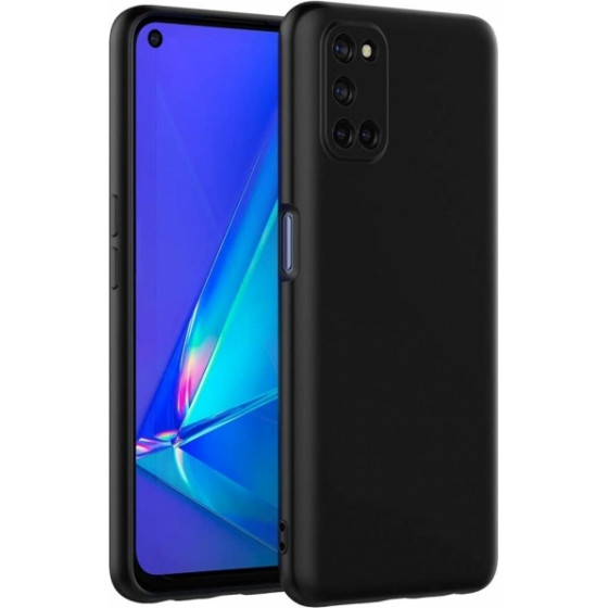 Senso Liquid Samsung A72 Black Backcover - (SELISAMA72B)