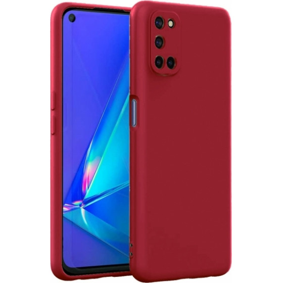 Senso Liquid Samsung A72 Maroon Backcover - (SELISAMA72M)