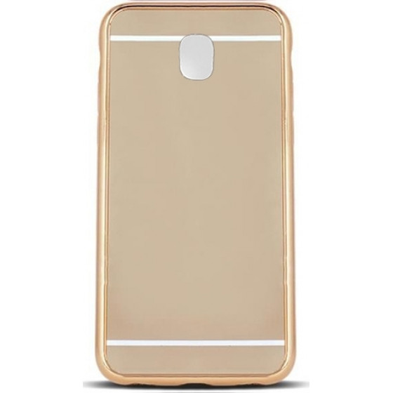Senso Mirror Samsung J7 2017 gold backcover outlet - (HCMIRSJ72017G)