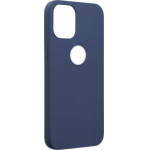 Senso Soft Touch Iphone 12 Pro Max Hole Blue Backcover - (SESTIP12PMHBL)