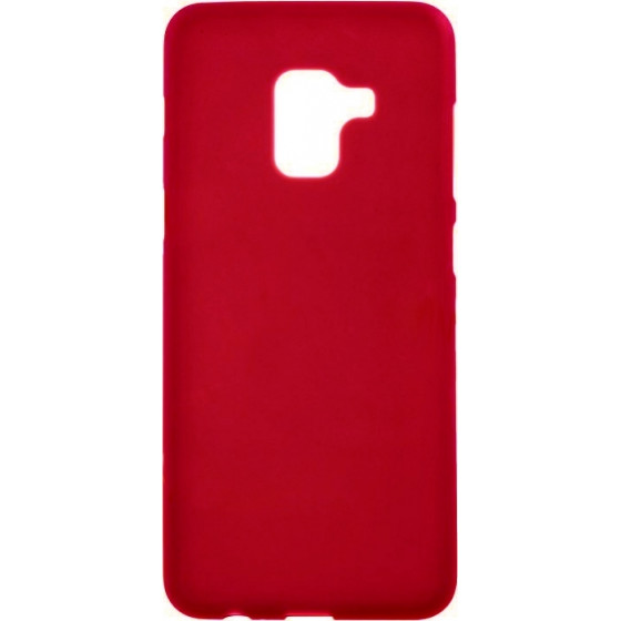 Senso Soft Touch Samsung A6 Plus Red Backcover - (SESTSAMA6PR)