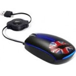 Spirit Of Gamer Sog Advance Mini Optical Mouse London Retractable - (SM-LONDON)