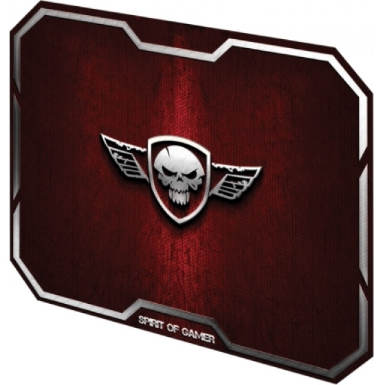 Spirit Of Gamer Sog Gaming Mouse Pad Medium 296x236x3mm Red Skull - (SOG-PAD01MR)