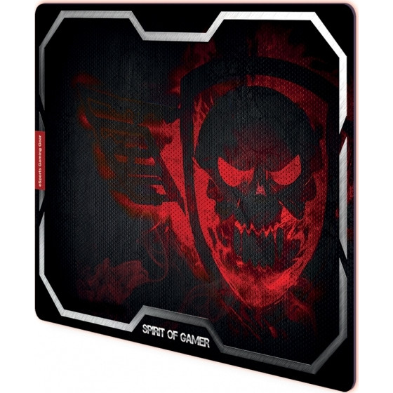 Spirit Of Gamer Sog Gaming Mouse Pad Xl 435x323x3mm Red Smokey Skull - (SOG-PAD01X)