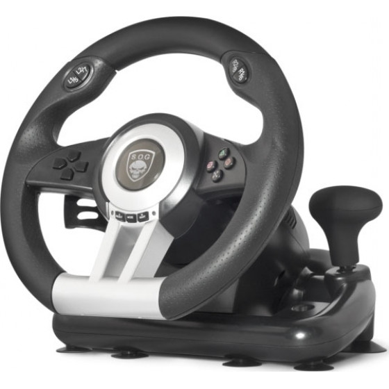 Spirit Of Gamer Sog R-ace Wheel Pro For Pc Ps2 Ps3 - (SOGRWP)