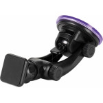 Vivanco Car Holder Wizard Suction Cup Magnetic Black - (61635)