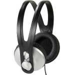 Vivanco Stereo Headphones 1.8m Black Silver - (36502)