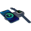 AhaStyle PT135 ����������� ���� ��� �������� MagSafe Apple iPhone 12 Series & iWatch Silicon 2in1 ���� - (X00PT13501)