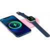 AhaStyle PT135 ����������� ���� ��� �������� MagSafe Apple iPhone 12 Series & iWatch Silicon 2in1 ��� - (X00PT13503)