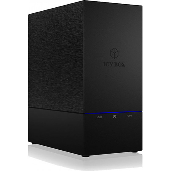 RaidSonic ICY BOX 2 bay RAID enclosure for 3.5 HDD - (IB-RD3621U3)