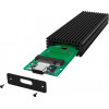 RAIDSONIC ICY BOX External M.2 USB 3.1 Gen2 enclosure with sliding mechanism - (IB-1816M-C31)