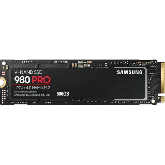 Samsung ������ SSD 980 Pro NVMe M.2 500GB - (MZ-V8P500BW)