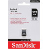 SanDisk Cruzer Ultra Fit 512GB USB 3.1 - (SDCZ430-512G-G46)