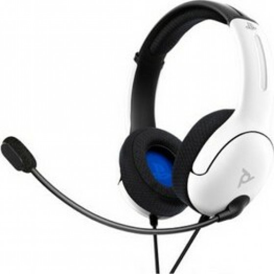 PDP LVL40 Stereo PS4/PS5 ��������� Gaming ��������� ����� - (051-108-EU-WH)