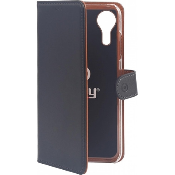 Celly Wally Book Case Samsung Xcover 5 Black - (WALLY960)
