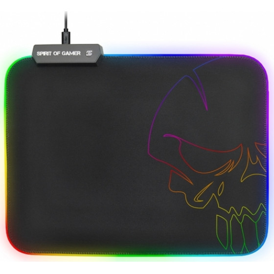 Spirit Of Gamer Sog Gaming Mouse Pad M Ledrgb 10 Modes 35X26X0.3cm - (SOG-PADMRGB)